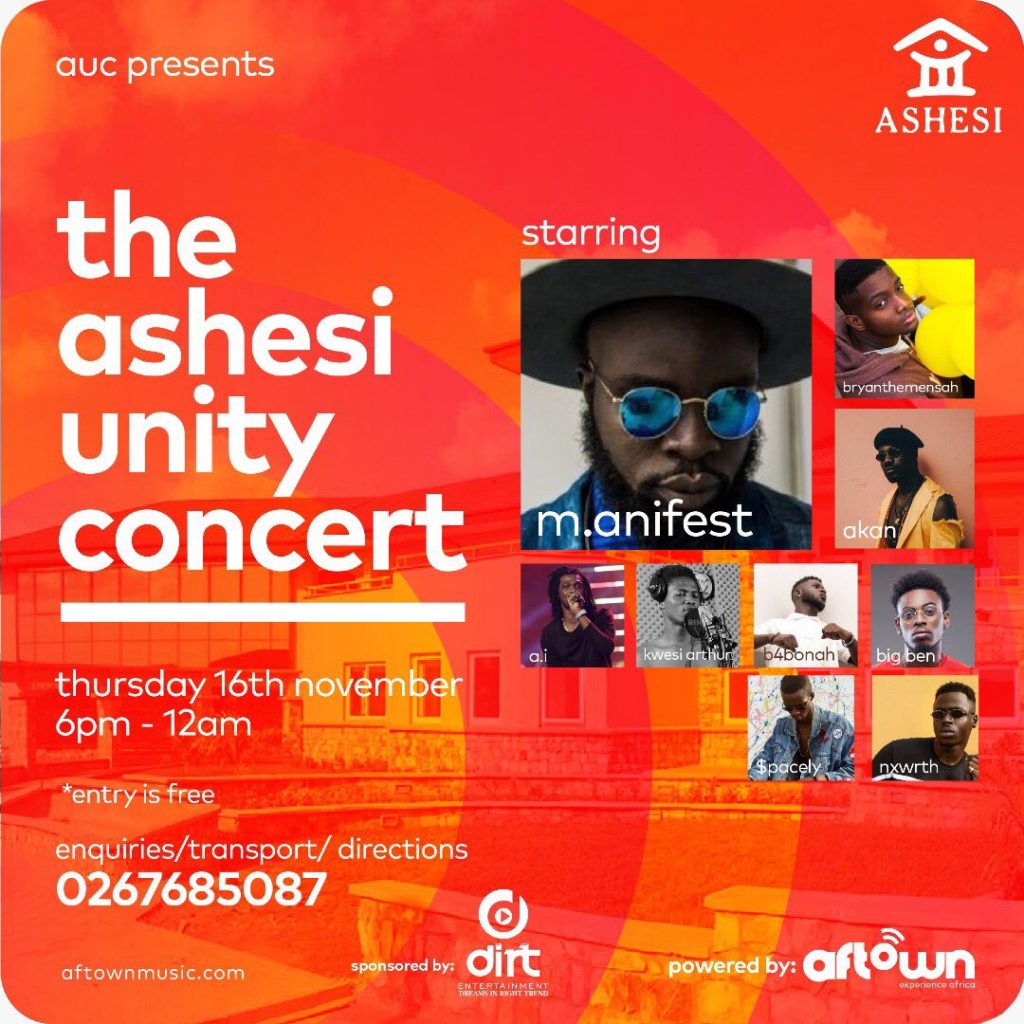 Ashei Unity Concert, Ghana Music