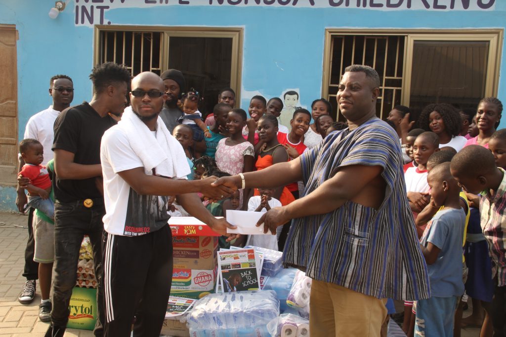 King Promise gets philanthropic on Val's Day