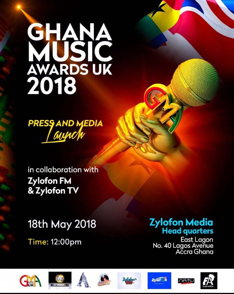 Ghana Music Awards UK to be launched in Ghana in May