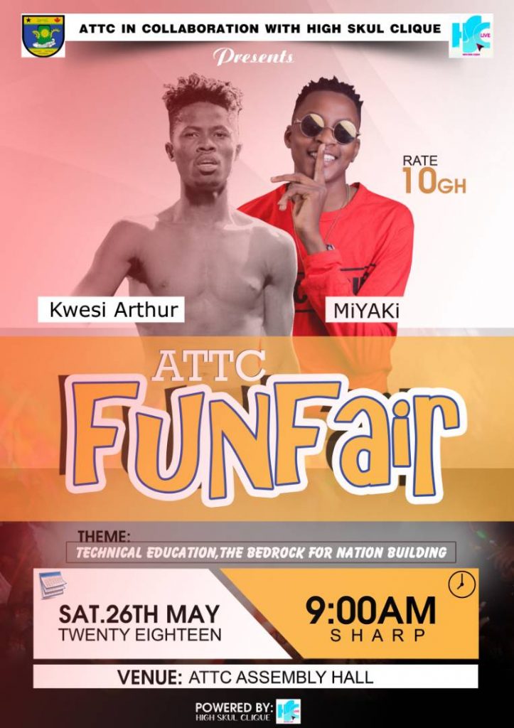 MiYAKi clashes with Kwesi Arthur this weekend at ATTC