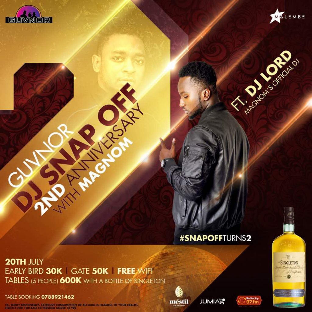 Uganda is ready for Magnom & DJ Lord on the 20th of July