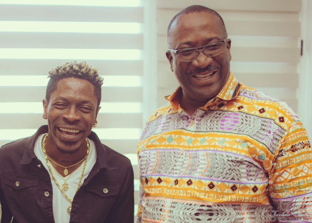 Shatta Wale liaises with key stakeholders to empower youth 