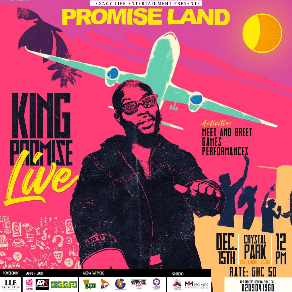 King Promise takes you to the promise land this Saturday