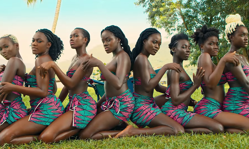 Bikini african girl handjob dick orgy