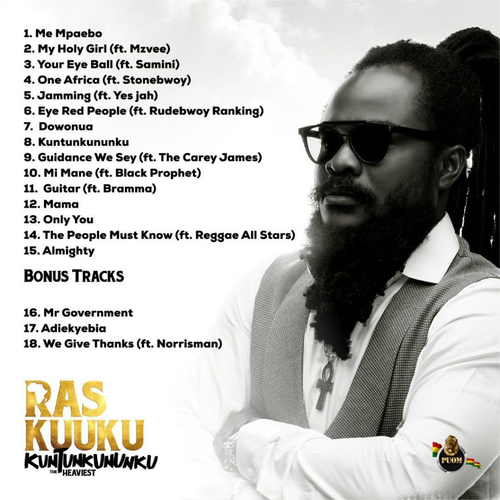 Ras Kuuku announces tracklist for Kuntunkununku album
