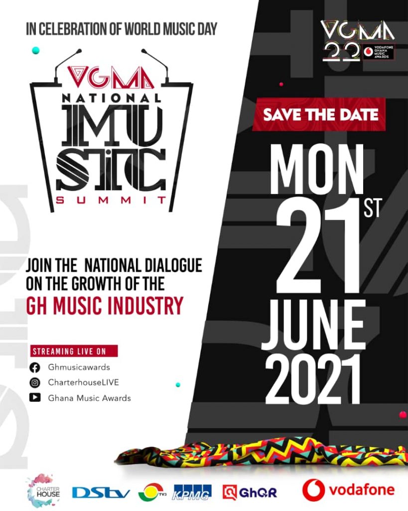 VGMA National Music Summit to be held on 21st June