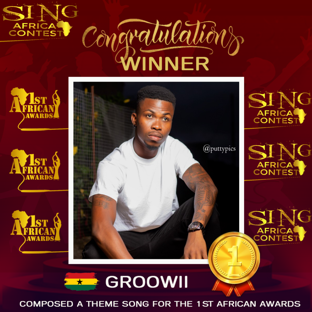 Groowii from Ghana wins Sing Africa contest