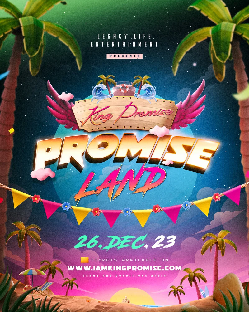 King Promise's Promiseland is back - Tickets are on sale