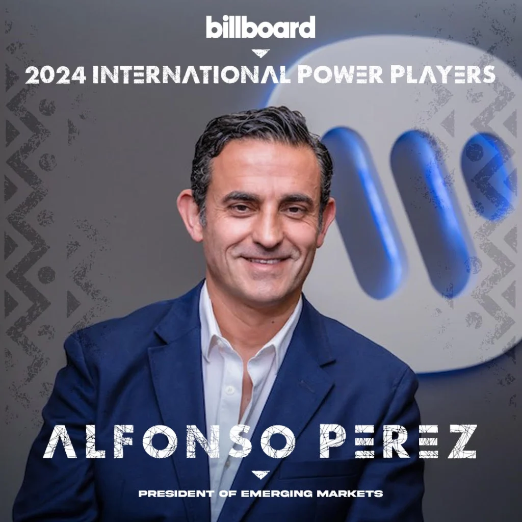 Alfonso Perez-Soto, President of Emerging Markets at Warner Music Group. Photo Credit: Warner Music Group