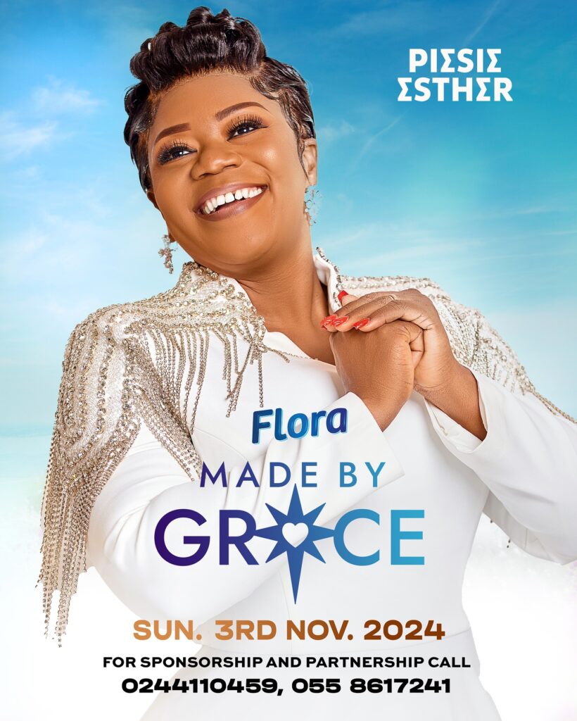 Mark it down! Piesie Esther Made By Grace Concert returns on November 3rd