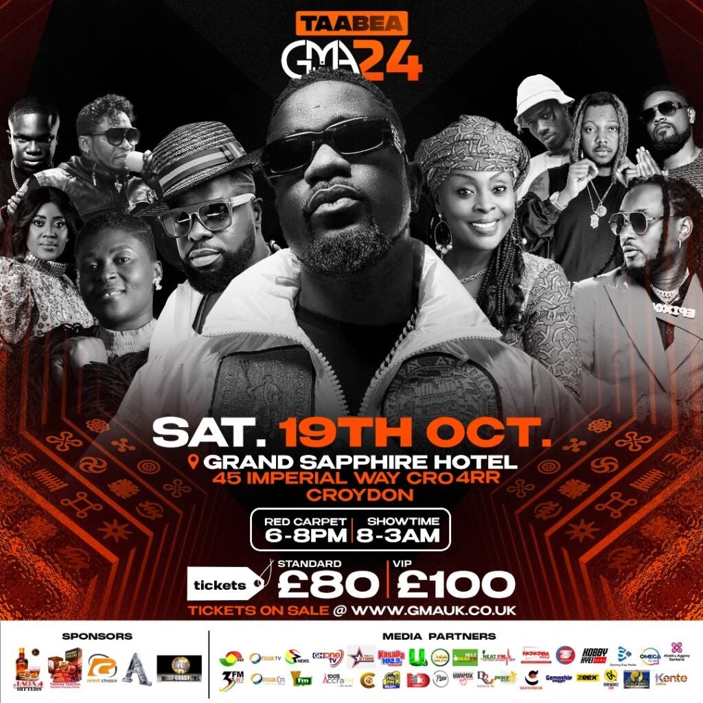 Sarkodie, Esther Smith & Ofori Amponsah as special guests for Ghana Music Awards UK 2024