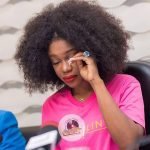 Becca at the Unveiling press launch