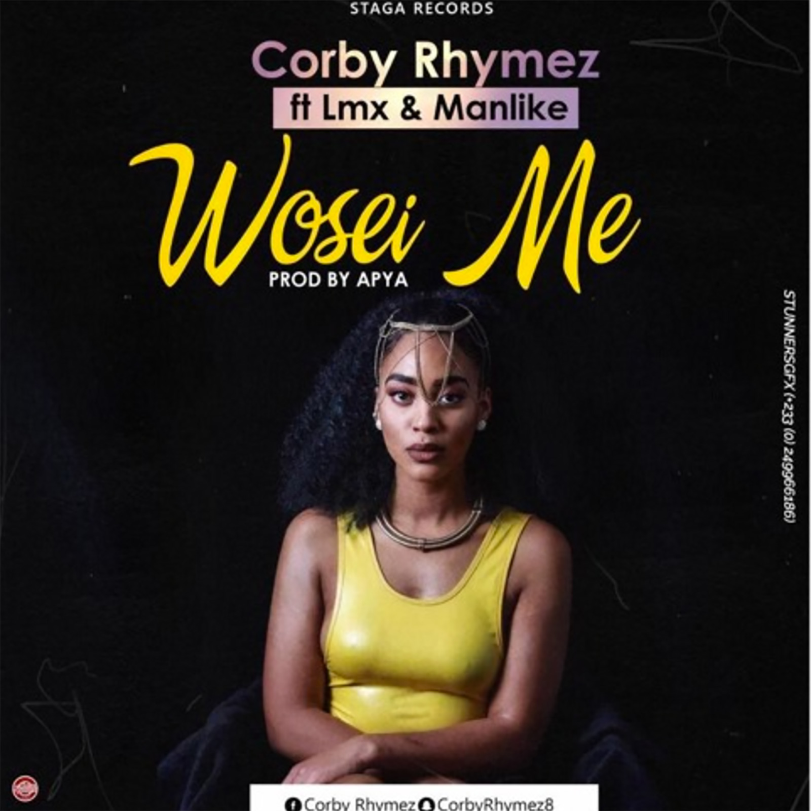 Wosei Me by Corby Rhymez feat. LMX & Manlike