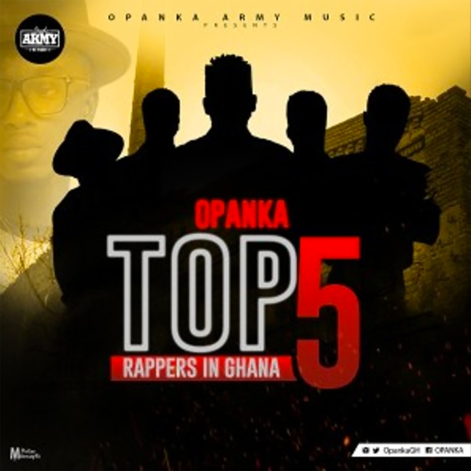 Top 5 Rappers In Ghana by Opanka