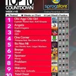 Week #45: Week ending Saturday, November 11th, 2017. Ghana Music Top 10 Countdown.