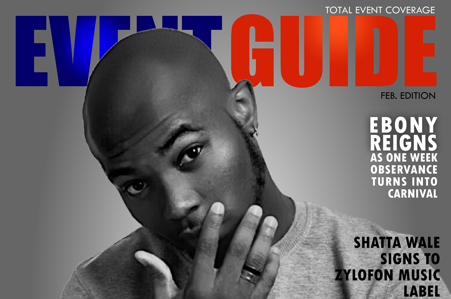 King Promise covers EVENTGUIDE February Edition