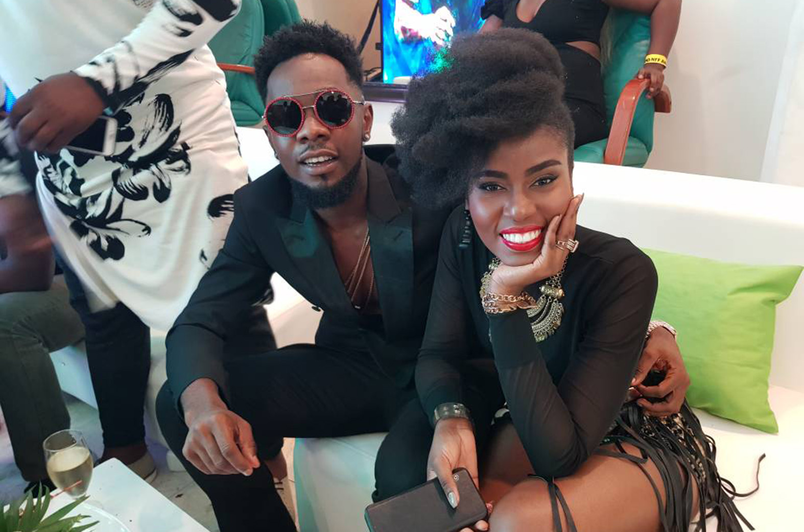 MzVee shows class at the inaugural NFF Awards in Nigeria