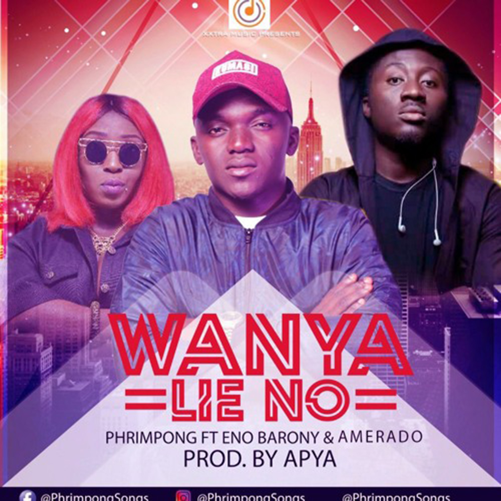 Wanya Lie No by Phrimpong feat. Eno Barony & Amerado