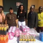 Freda Rhymz visits Nsawam Prisons with lots of love