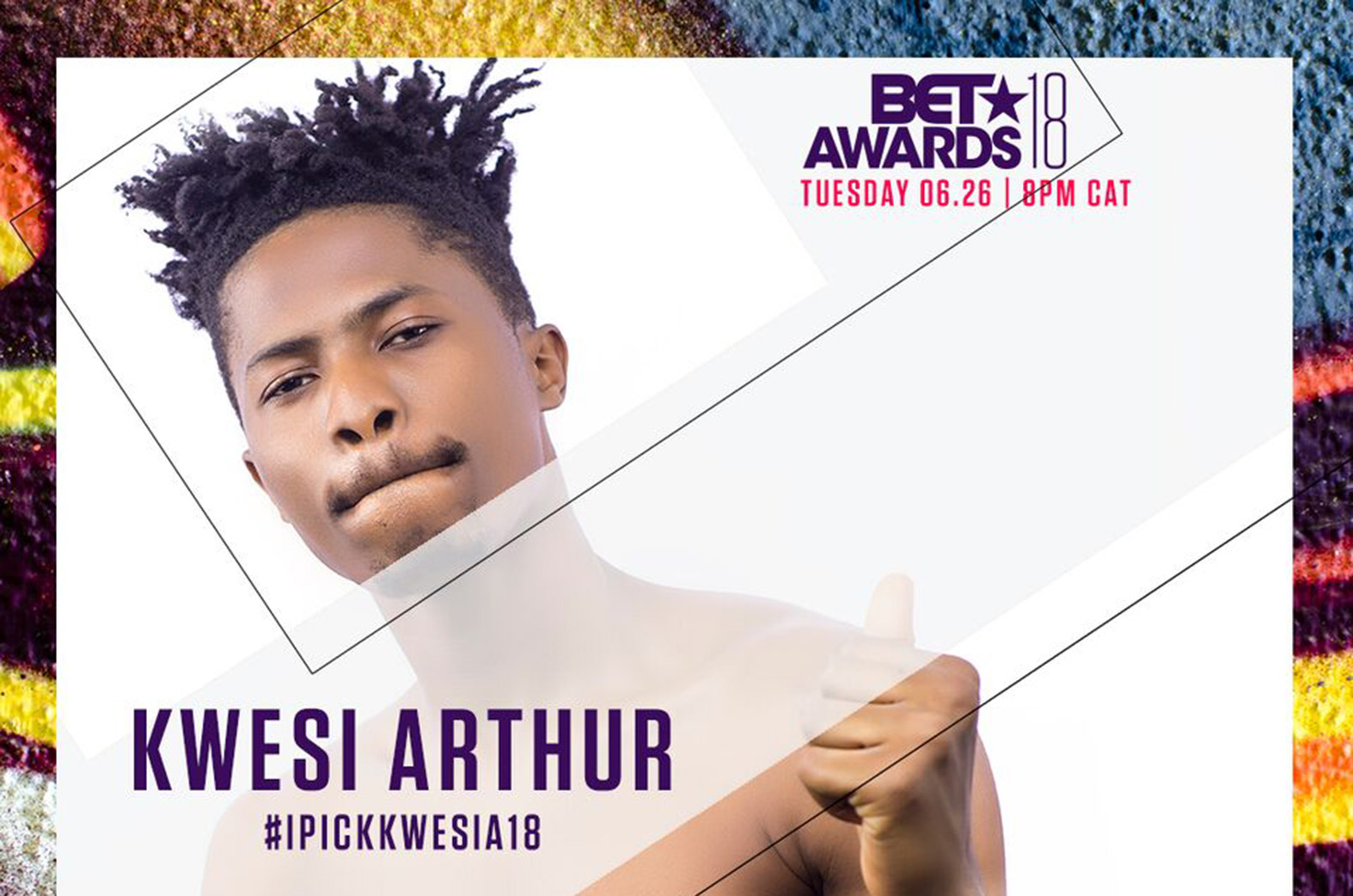 Kwesi Arthur gets 2018 BET Awards nomination