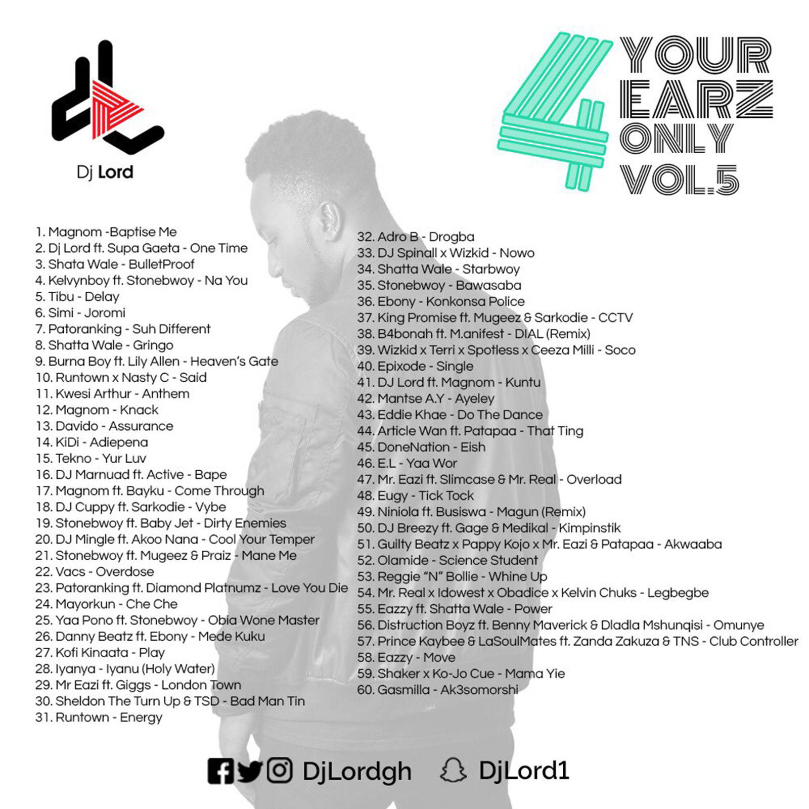4 Your Earz Only (Vol.5) by DJ Lord