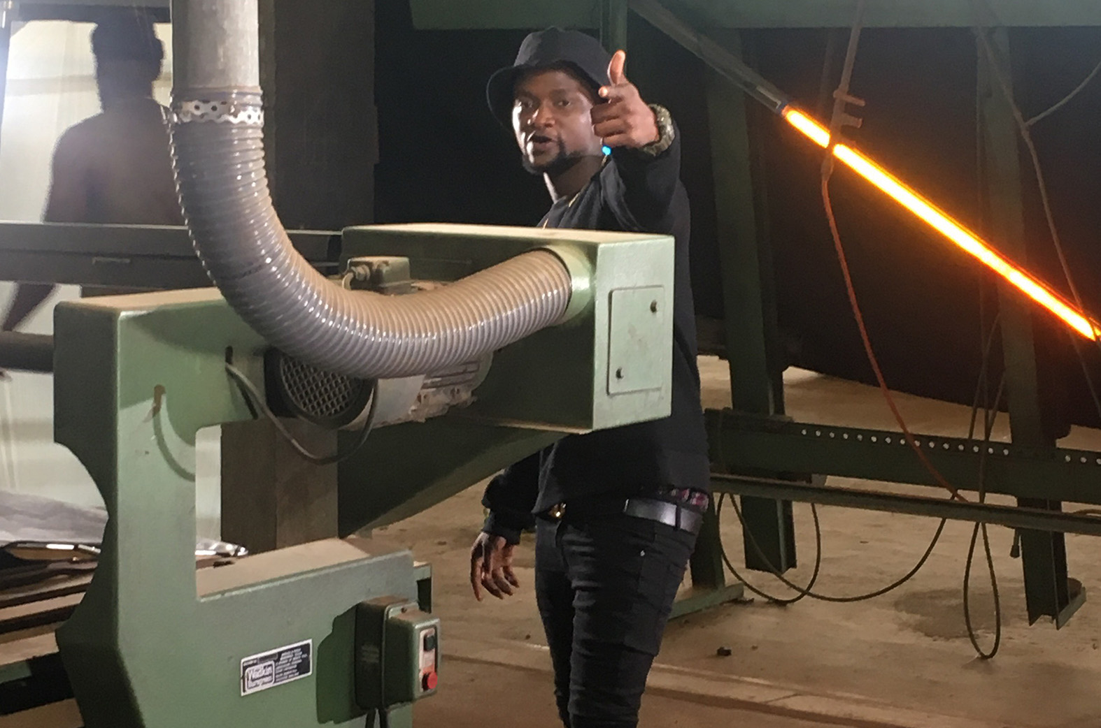 BTS: Keeny Ice is shooting the video for ‘Barcode’
