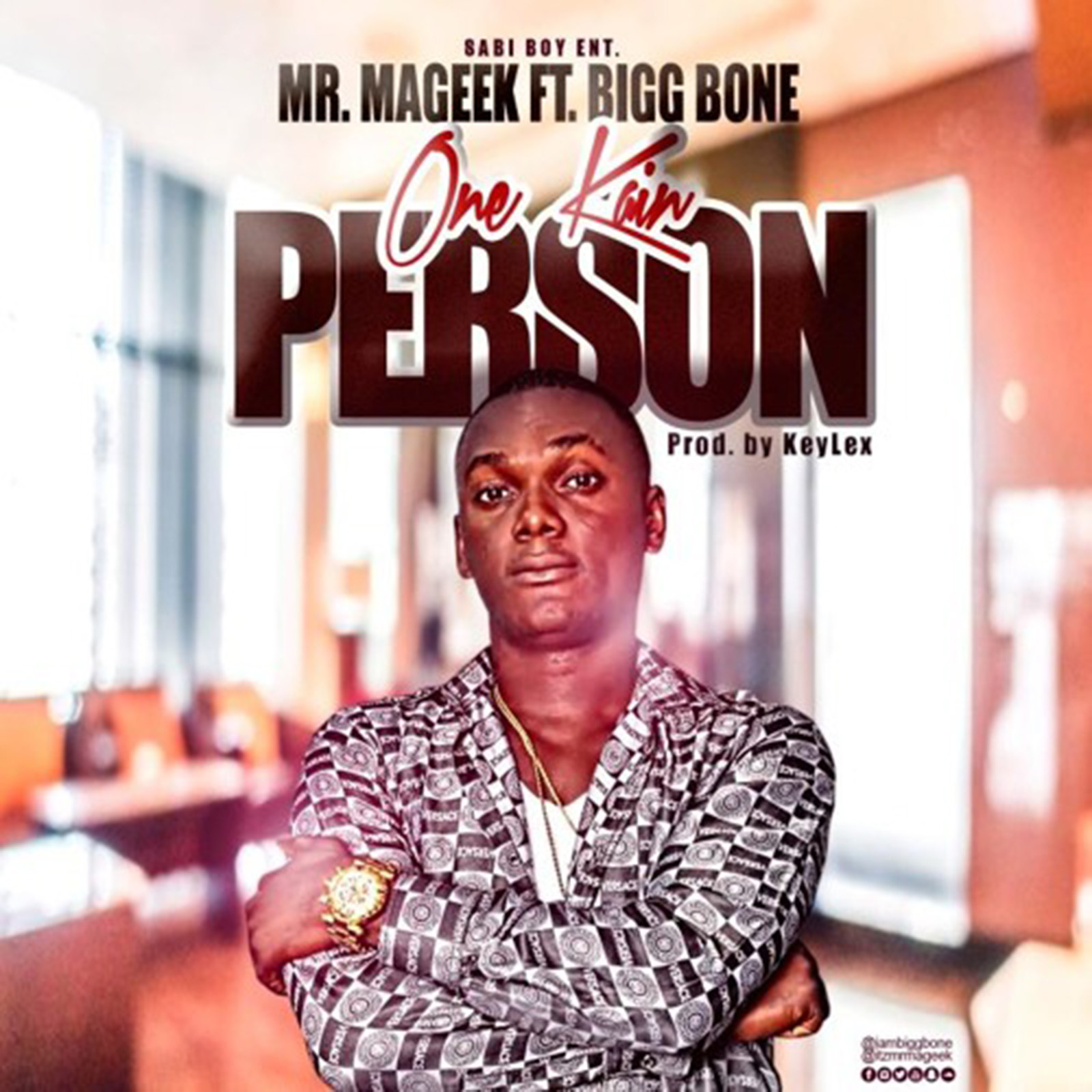One Kain Person by Mr. Mageek feat. Bigg Bone
