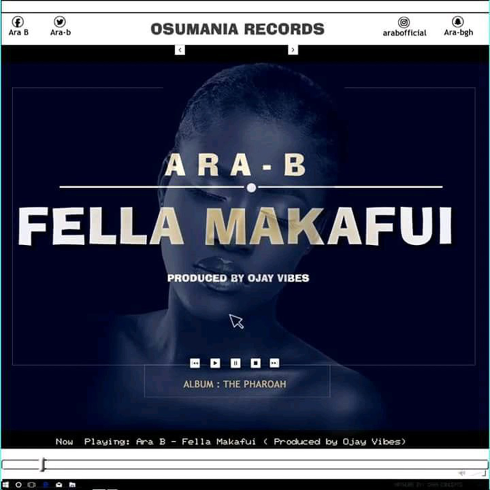 Fella Makafui by Ara B