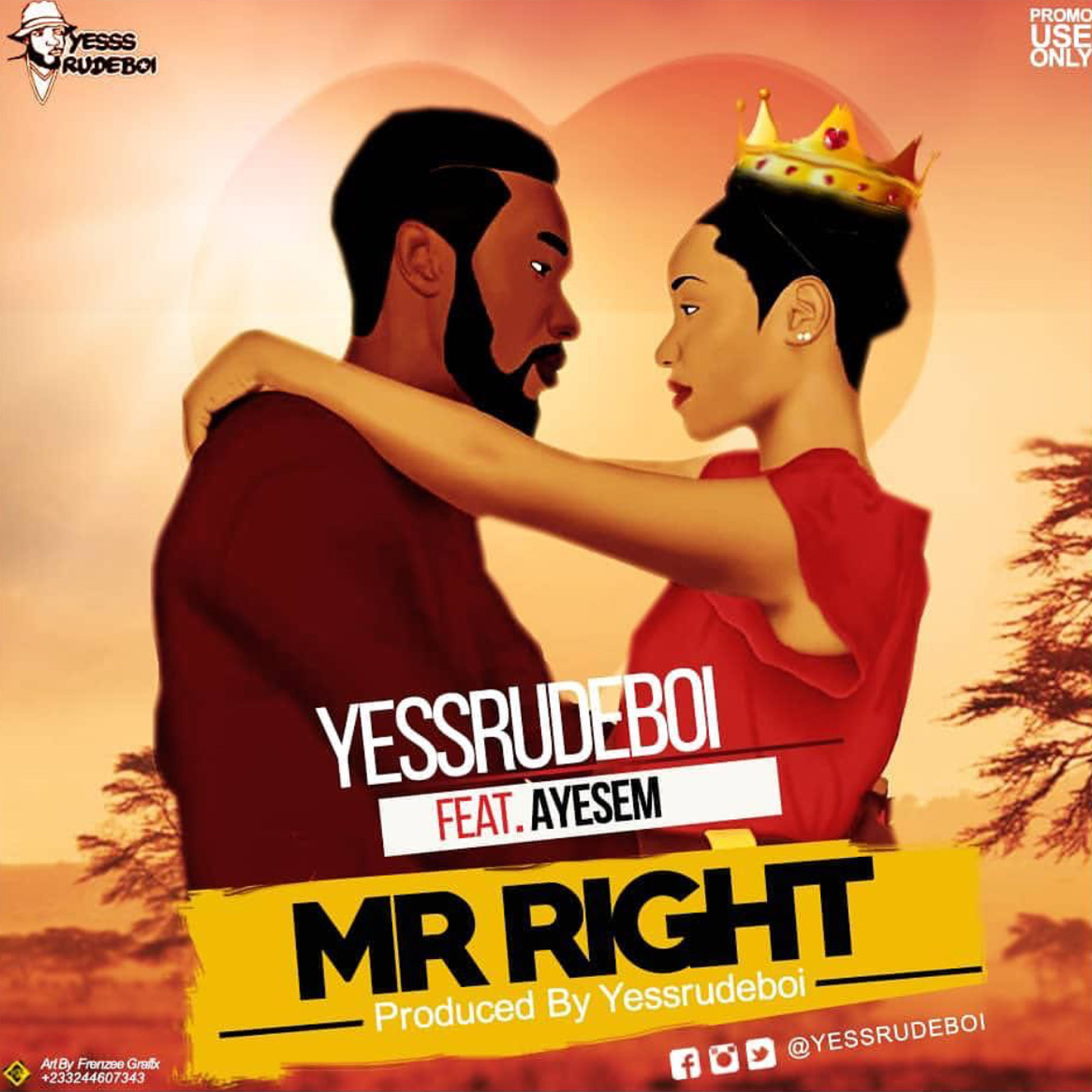 Mr Right by Yessrudeboi feat. Ayesem