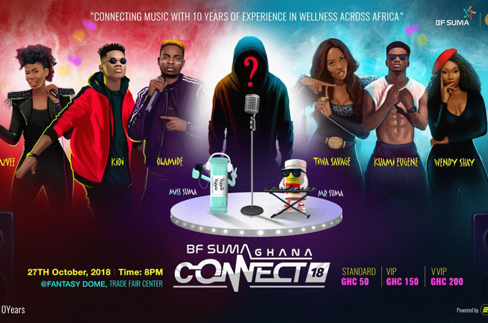 BF Suma picks heavyweights for BF Suma Ghana Connect concert