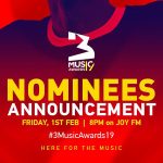 3 Music Awards to announce 2019 nominees today