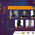 Top 5 Most Influential Artistes of 2018