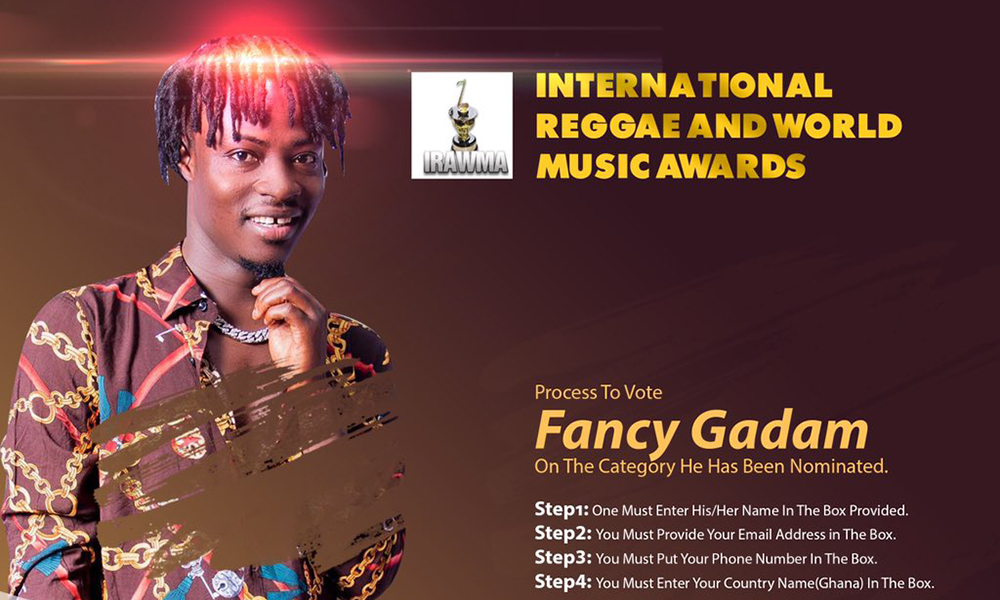 Fancy Gadam earns IRAWMA 2019 nomination