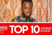 List of Top 10 songs by Akwaboah