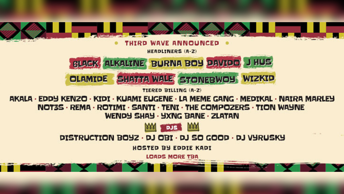 Afro Nation Ghana releases third wave of artists