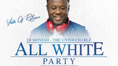 DJ Mensah's All White Party is on Friday 8th November