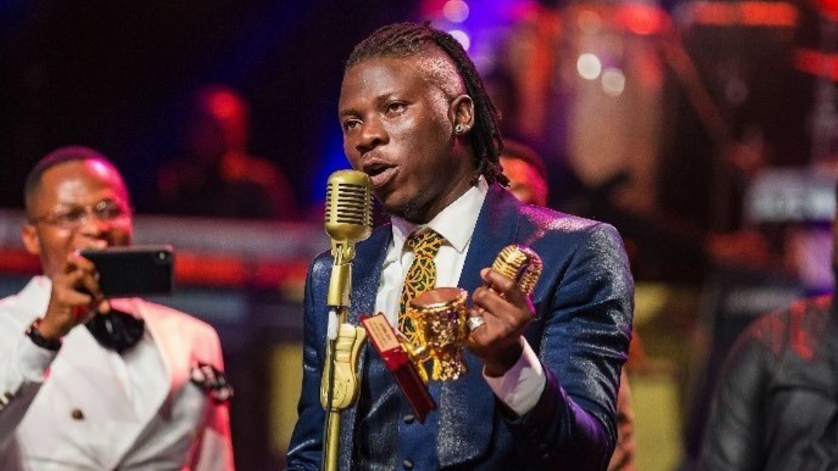 Stonebwoy bags AFRIMA prize for the 3rd time in a row