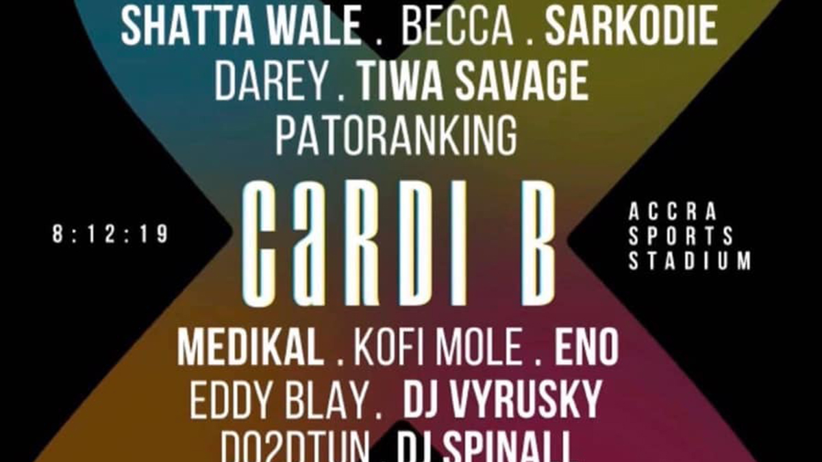 Shatta Wale, Sarkodie to headline Cardi B concert