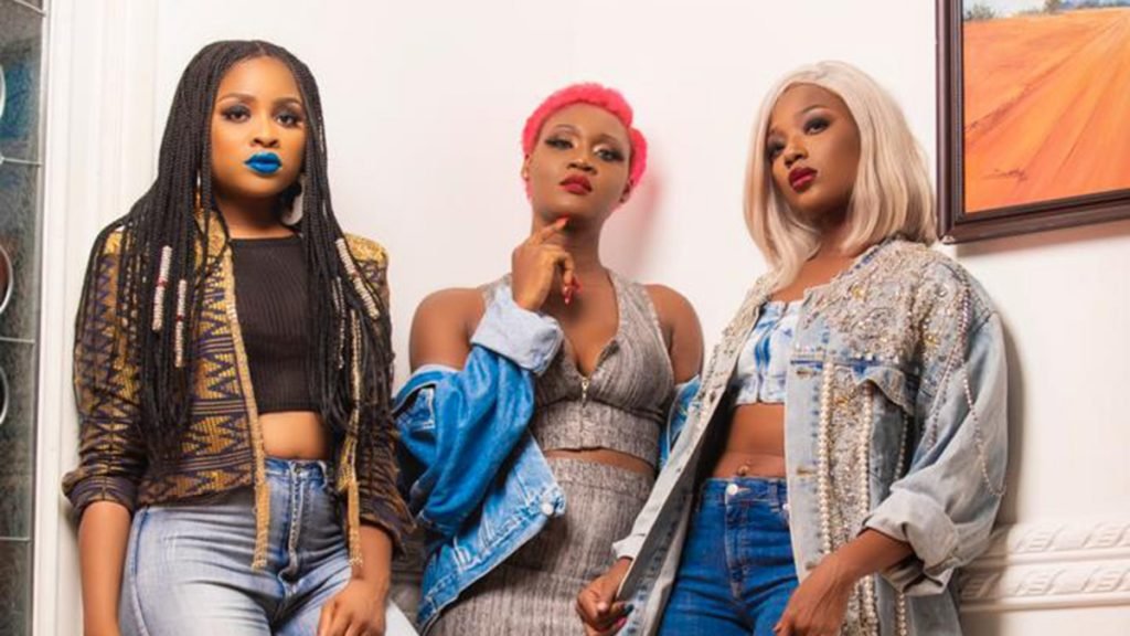 Petrah dazzles in new pictures alongside Adina & Efya