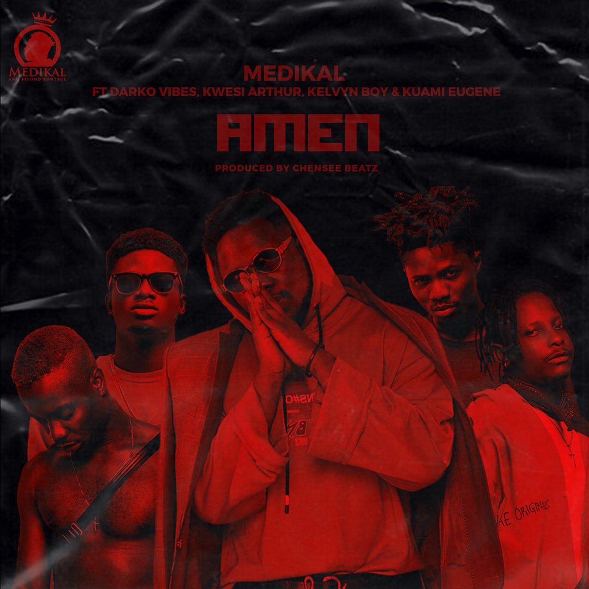Amen by Medikal feat. Kuami Eugene, Kwesi Arthur, Kelvyn Boy & Darkovibes