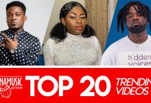 Top 20 trending Ghana music videos of 2019