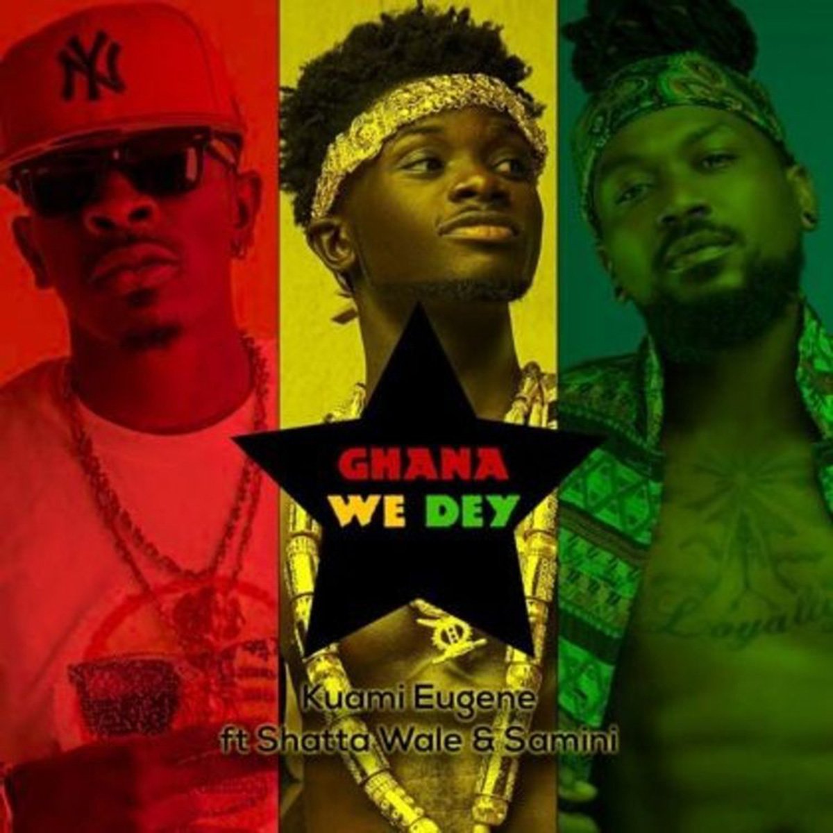 Ghana We Dey by Kuami Eugene feat. Shatta Wale & Samini