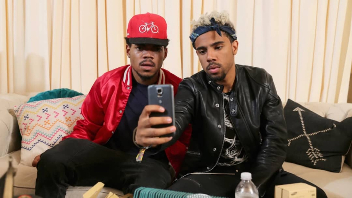 Chance the Rapper spills the beans on another Vic Mensa collabo; New Throne