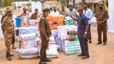 Shatta Wale donates to James Camp Prisons under the Shatta Supports Initiative