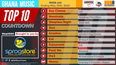 2020 Week 22: Ghana Music Top 10 Countdown