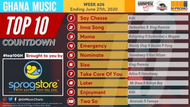2020 Week 26: Ghana Music Top 10 Countdown