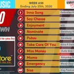 2020 Week 30: Ghana Music Top 10 Countdown