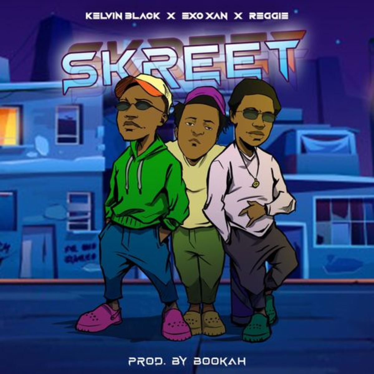 Skreet by Kevin Black feat. Exo Xan & Reggie