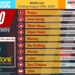 2020 Week 34: Ghana Music Top 10 Countdown