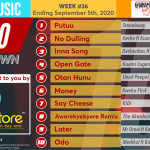 2020 Week 36: Ghana Music Top 10 Countdown